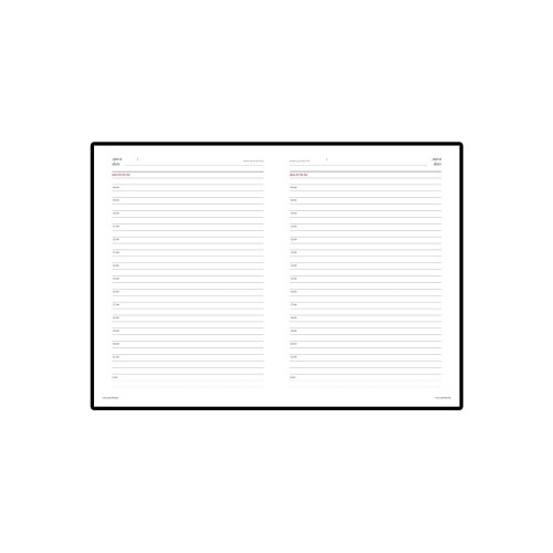 Ежедневник недатированный А5 «Ideal New», красный