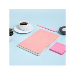 Ежедневник А5 недатированный «Megapolis Velvet Flex», розовый powder