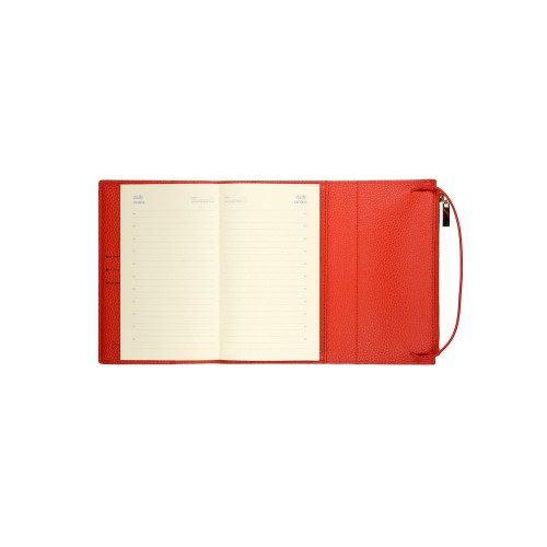 Ежедневник недатированный  А5- "Dolce Vita"  (красный)