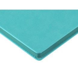 Ежедневник А5 "Megapolis Color New" soft-touch, морская волна