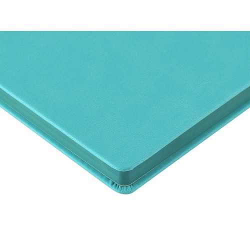 Ежедневник А5 "Megapolis Color New" soft-touch, морская волна