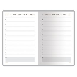 Ежедневник А5 недатированный «Mercury», фиолетовый