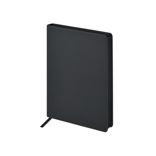 Ежедневник А5 "Megapolis Color New" soft-touch, черный