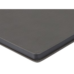 Ежедневник недатированный А5 "Megapolis Nappa", графитовый серый