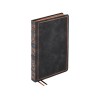 Ежедневник недатированный А5 "Royal", черный с бронзовым срезом