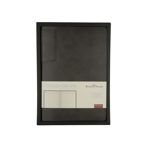 Ежедневник недатированный  А5 "LONDON" серый