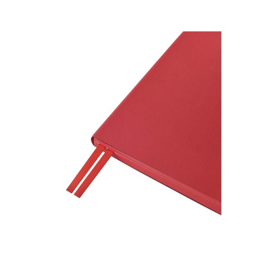 Ежедневник недатированный А5 "Megapolis Nappa Flex", красный