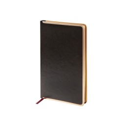 Ежедневник А5 недатированный «Chelsea», серый (золотистый кант и срез)