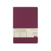 Ежедневник А5 недатированный «Megapolis Velvet Flex», бордовый
