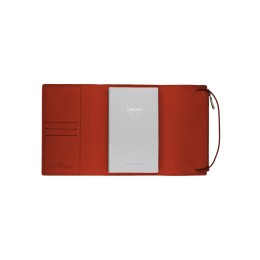 Ежедневник недатированный  А5- "Dolce Vita"  (красный)