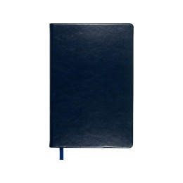 Ежедневник недатированный А5 "Megapolis Nebraska", синий с золотым обрезом