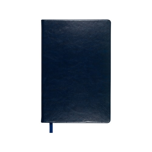 Ежедневник недатированный А5 "Megapolis Nebraska", синий с золотым обрезом