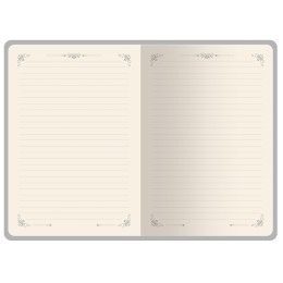 Ежедневник недатированный А5 "Royal", синий с бронзовым срезом