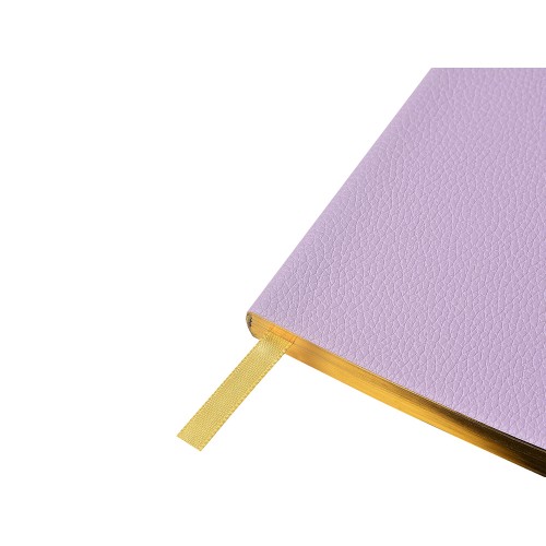 Еженедельник недатированный А6 "Zefir"с нашивкой, сиреневый