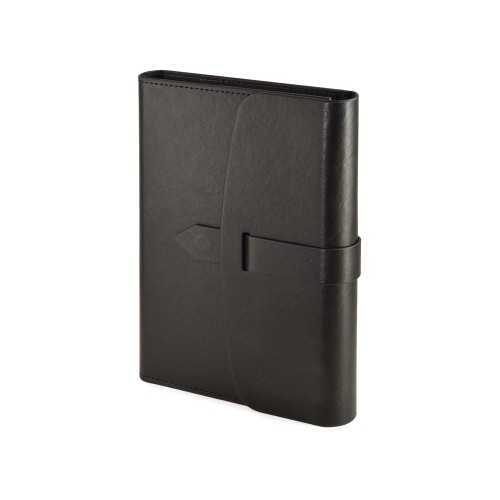 Ежедневник недатированный А5 "Senate" с магнитным клапаном, черный