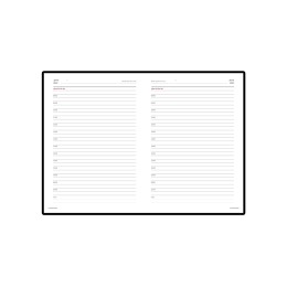 Ежедневник недатированный А6+ «Velvet», фиолетовый