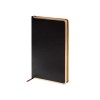 Ежедневник недатированный A5 «Chelsea», черный (золотистый кант и срез)