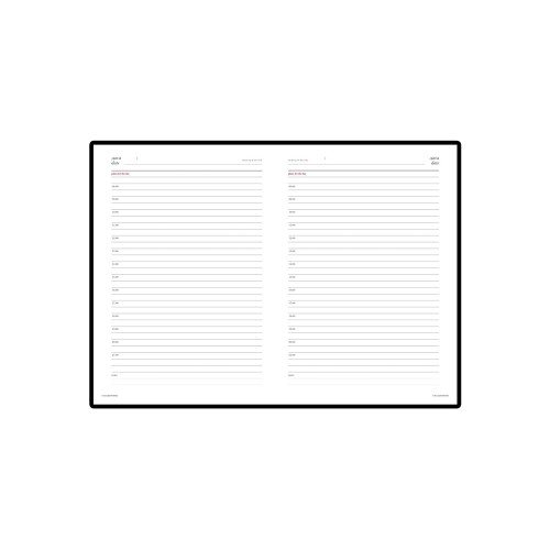 Ежедневник недатированный А5 «Velvet», нежно-розовый