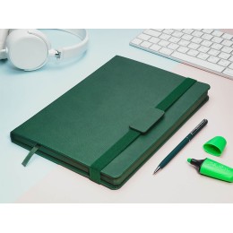 Ежедневник В5 недатированный «Leggenda», зеленый