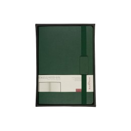 Ежедневник В5 недатированный «Leggenda», зеленый