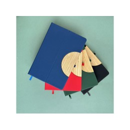 Ежедневник недатированный А5 "Bosforo", красный