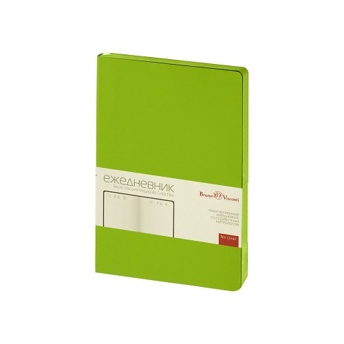 Ежедневник недатированный А5 "Megapolis Color Flex New", салатовый