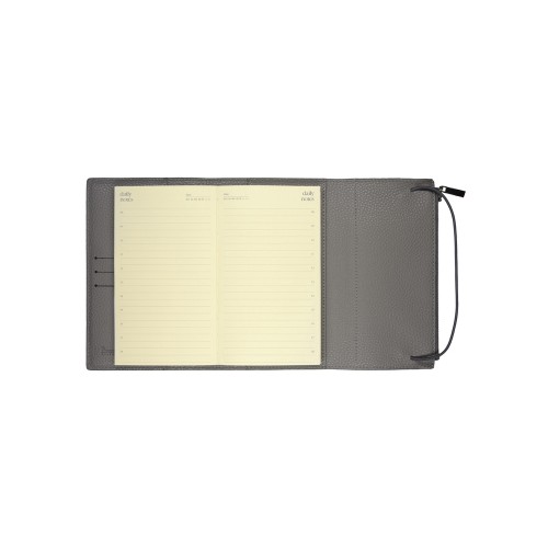 Ежедневник недатированный  А5- "Dolce Vita" (темно-серый)