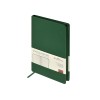 Ежедневник А5 "Megapolis Color New" soft-touch, зеленый