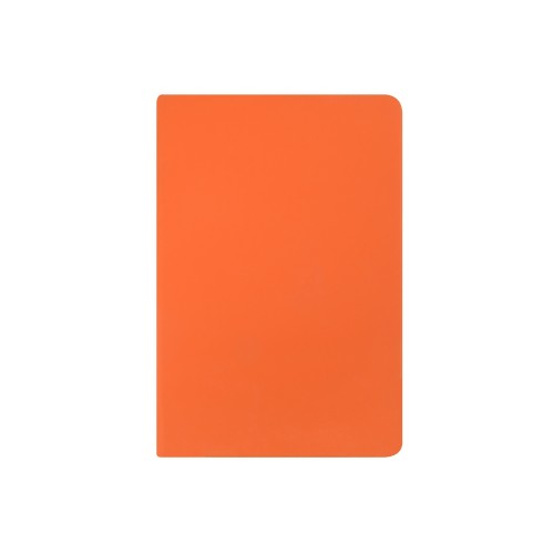 Ежедневник с каменной бумагой недатированный А5 "Carrara"», оранжевый