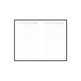 Ежедневник недатированный с индексами А5 «Bergamo», черный