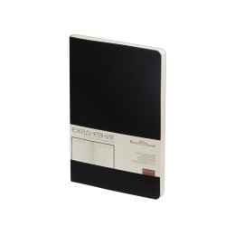 Ежедневник А5 недатированный «Megapolis Velvet Flex», черный