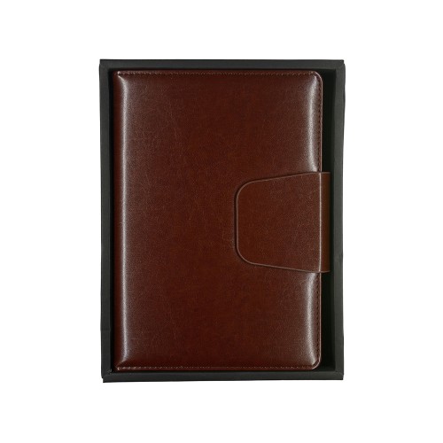 Ежедневник А5 недатированный «Prestige», коричневый