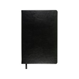 Ежедневник недатированный А5 "Megapolis Nebraska", черный с золотым обрезом