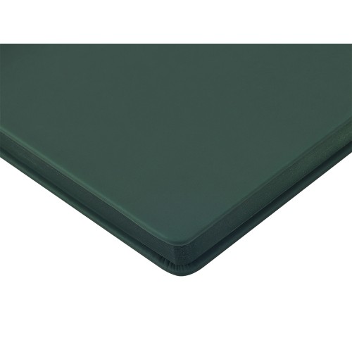 Ежедневник А5 "Megapolis Color New" soft-touch, темно-зеленый