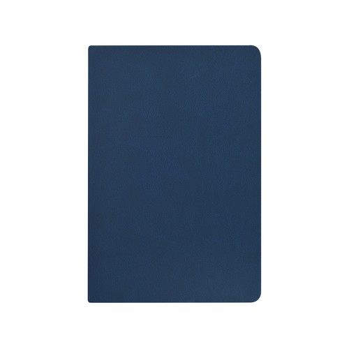 Ежедневник А5 "Megapolis Color New" soft-touch, темно-синий