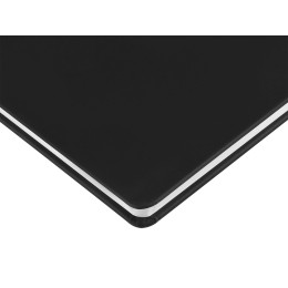 Еженедельник с каменной бумагой А5+ "Carrara", черный