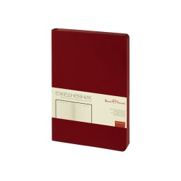 Ежедневник недатированный А5 "Megapolis Color Flex New", бордовый