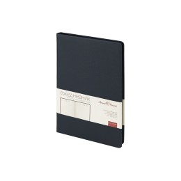 Ежедневник недатированный А5 "Megapolis Nappa", темно-синий navy