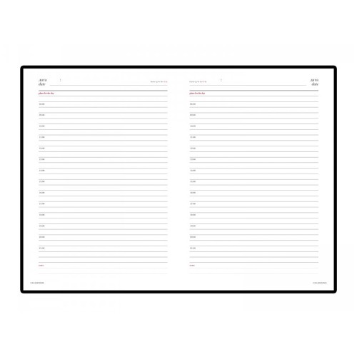 Ежедневник недатированный А5 "CAIMAN", коричневый