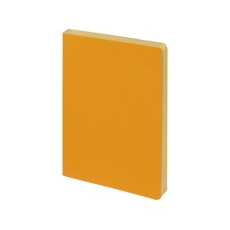 Ежедневник недатированный А5 "Megapolis Nebraska Flex", оранжевый с золотым обрезом