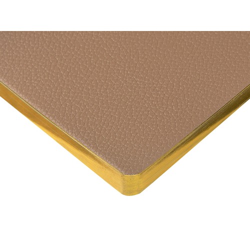 Еженедельник недатированный А6 "Total beige" с нашивкой, бежевый