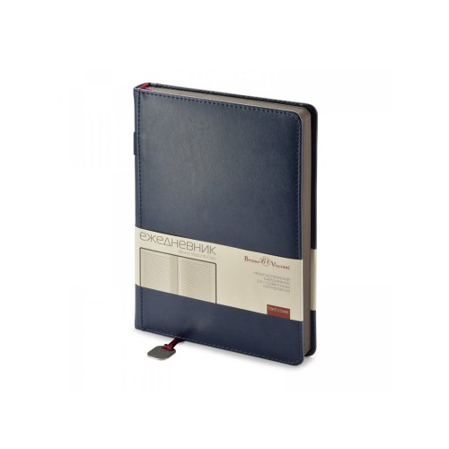 Ежедневник А5 недатированный «Polo», синий