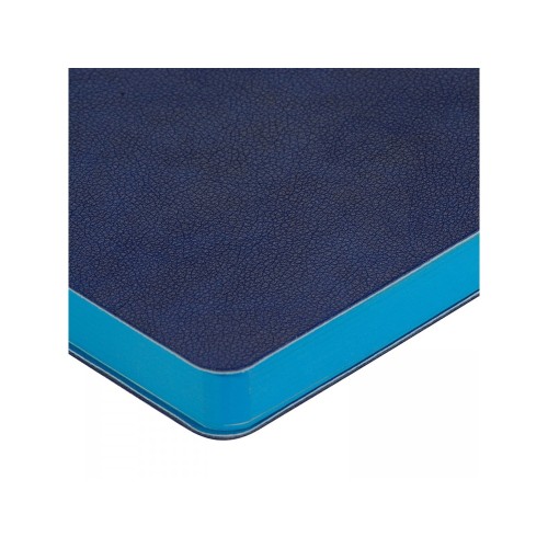 Ежедневник недатированный А5 «Boston», синий (голубой обрез)