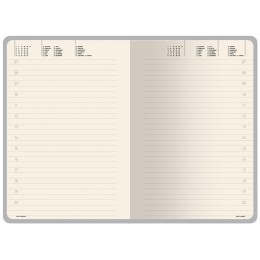 Ежедневник недатированный А5 "Megapolis Color Flex New", светло-серый
