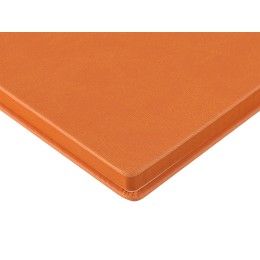 Ежедневник А5 "Megapolis Color New" soft-touch, оранжевый