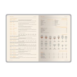 Ежедневник недатированный А5 "Boston", черный (бирюзовый обрез)