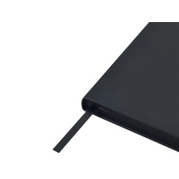 Ежедневник А5 "Megapolis Color New" soft-touch, черный