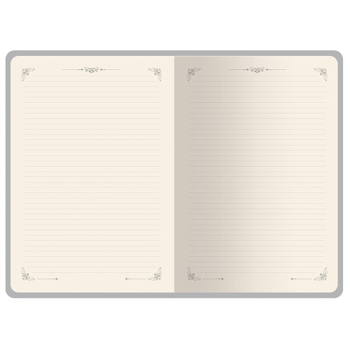 Ежедневник недатированный А4 "Royal", коричневый с бронзовым срезом