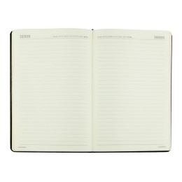 Ежедневник недатированный А5 «Megapolis», черный (золотой обрез)