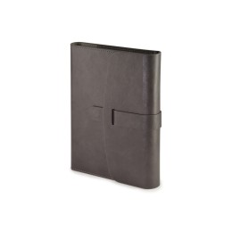 Ежедневник недатированный А5 "Senate" с магнитным клапаном, серый